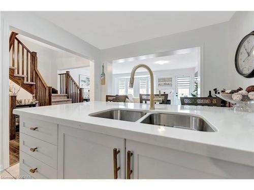 583 Speyer Circle, Milton, ON - Indoor Photo Showing Kitchen With Double Sink