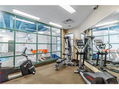 512-4185 Shipp Drive, Mississauga, ON - Indoor Photo Showing Gym Room