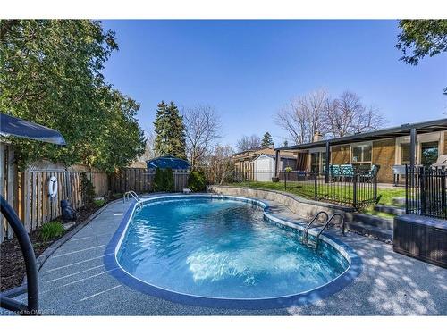 52 Palgrave Crescent, Brampton, ON - Outdoor With In Ground Pool With Deck Patio Veranda With Backyard