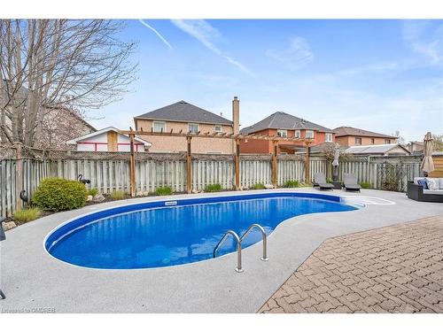 6 Treanor Crescent, Georgetown, ON - Outdoor With In Ground Pool With Backyard