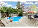 831 Laurier Avenue S, Milton, ON  - Outdoor With In Ground Pool With Backyard 
