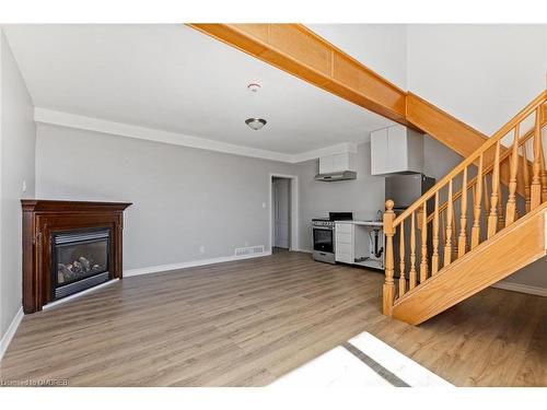 Lower-146 Bankside Drive, Kitchener, ON - Indoor With Fireplace