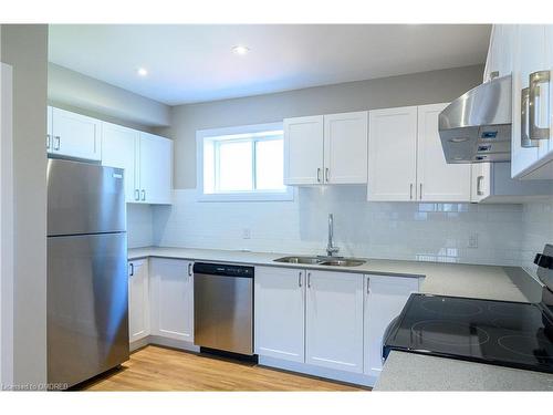 540 King Street E, Hamilton, ON - Indoor Photo Showing Kitchen With Double Sink