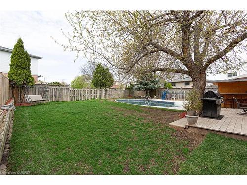 2425 Coventry Way, Burlington, ON - Outdoor With In Ground Pool With Backyard