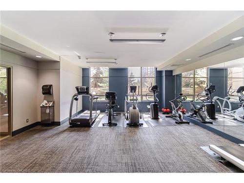 509-2391 Central Park Drive, Oakville, ON - Indoor Photo Showing Gym Room