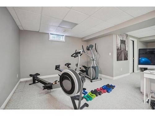 810 Belhaven Crescent, Burlington, ON - Indoor Photo Showing Gym Room