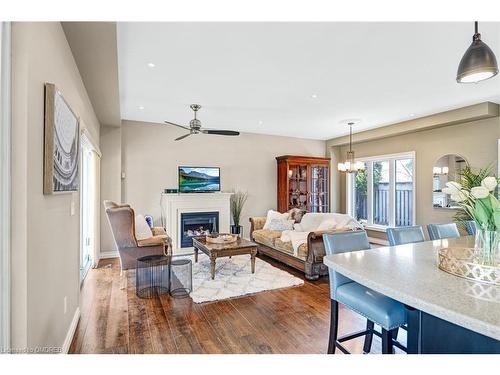11 Rayne Avenue, Oakville, ON - Indoor Photo Showing Living Room With Fireplace