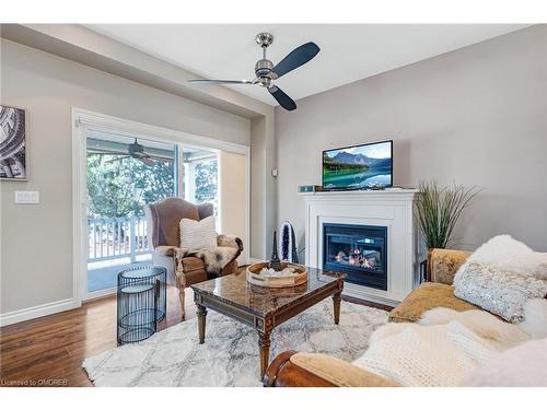 11 Rayne Avenue, Oakville, ON - Indoor Photo Showing Living Room With Fireplace