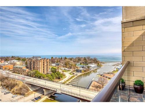 1203-111 Forsythe Street, Oakville, ON - Outdoor With Body Of Water With View