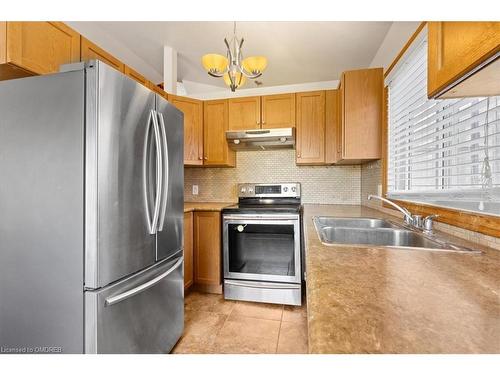 58 Fifth Avenue, Kitchener, ON - Indoor Photo Showing Kitchen With Double Sink