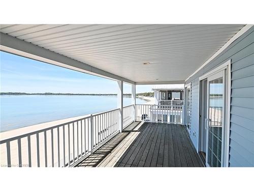 54 Promenade Way, Crystal Beach, ON - Outdoor With Body Of Water With Deck Patio Veranda With Exterior