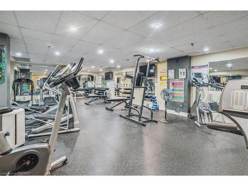 505-2323 Confederation Parkway, Mississauga, ON - Indoor Photo Showing Gym Room