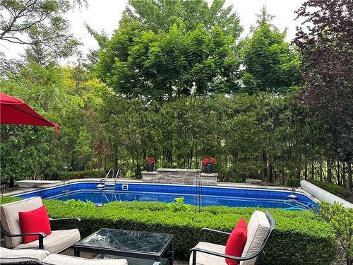 1377 Greeneagle Drive, Oakville, ON - Outdoor With In Ground Pool With Backyard