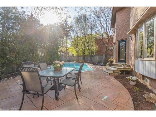 1292 Grainer Court, Oakville, ON - Outdoor With In Ground Pool