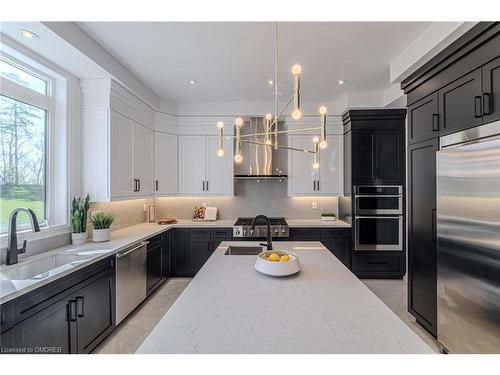 111 Daugaard Avenue, Paris, ON - Indoor Photo Showing Kitchen With Stainless Steel Kitchen With Upgraded Kitchen