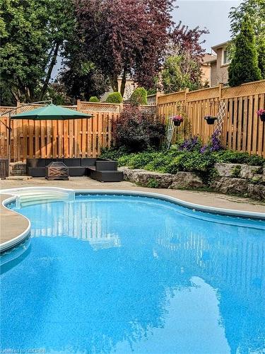232 Nottingham Drive, Oakville, ON - Outdoor With In Ground Pool With Backyard