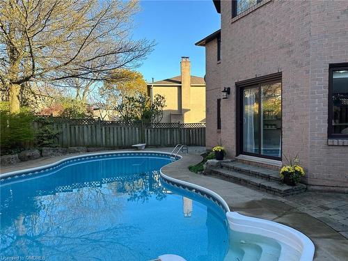 232 Nottingham Drive, Oakville, ON - Outdoor With In Ground Pool