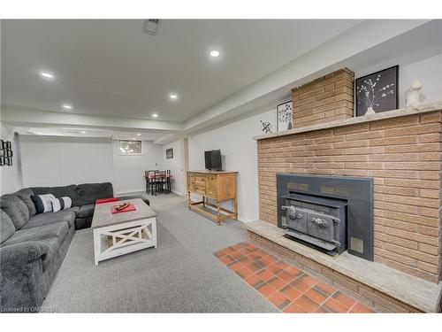 2859 Dominion Road, Fort Erie, ON - Indoor Photo Showing Living Room With Fireplace