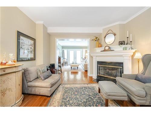 331 Robinson Street, Oakville, ON - Indoor Photo Showing Living Room With Fireplace