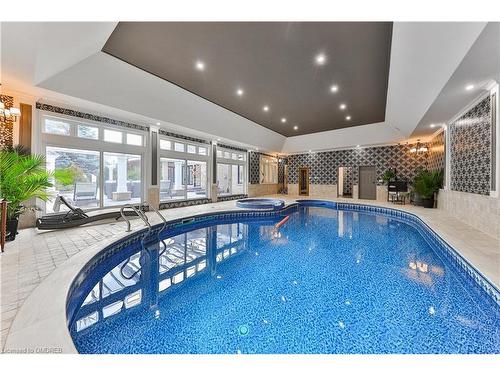 431 Fourth Line, Oakville, ON - Indoor Photo Showing Other Room With In Ground Pool