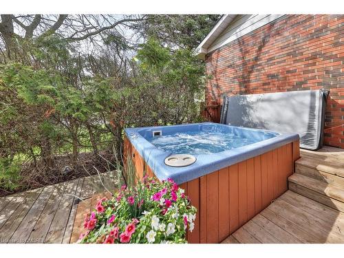 296 Lakeview Avenue, Burlington, ON - Outdoor With In Ground Pool With Deck Patio Veranda