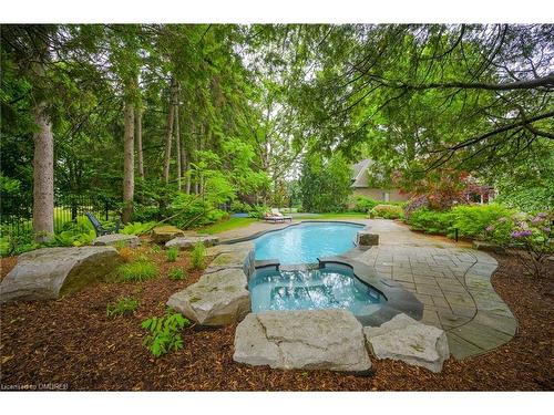 4169 Lakeshore Road, Burlington, ON - Outdoor With In Ground Pool With Backyard