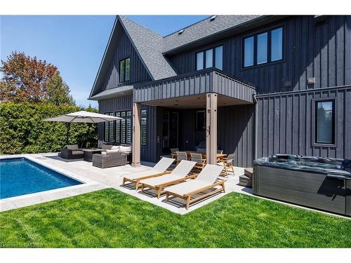 468 Southland Crescent, Oakville, ON - Outdoor With In Ground Pool