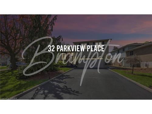 32 Parkview Place, Brampton, ON - Outdoor