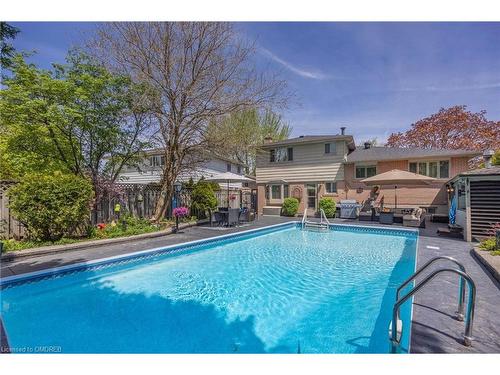 32 Parkview Place, Brampton, ON - Outdoor With In Ground Pool With Backyard With Exterior