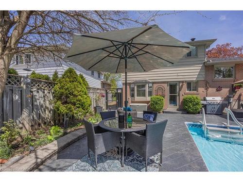 32 Parkview Place, Brampton, ON - Outdoor With In Ground Pool With Deck Patio Veranda