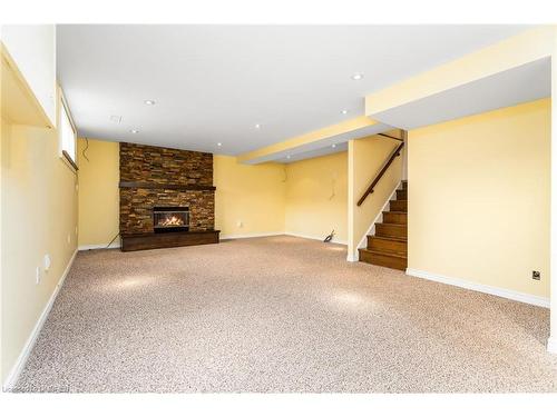 6 Crozier Court, Hamilton, ON - Indoor With Fireplace
