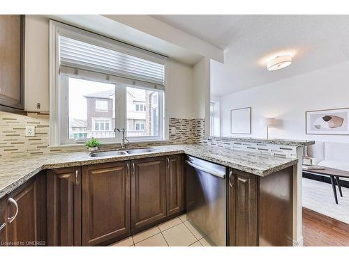 2032 Lakeshore Road W, Mississauga, ON - Indoor Photo Showing Kitchen With Double Sink