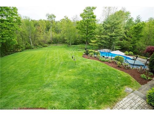10125 Pineview Trail, Milton, ON - Outdoor With In Ground Pool With Backyard