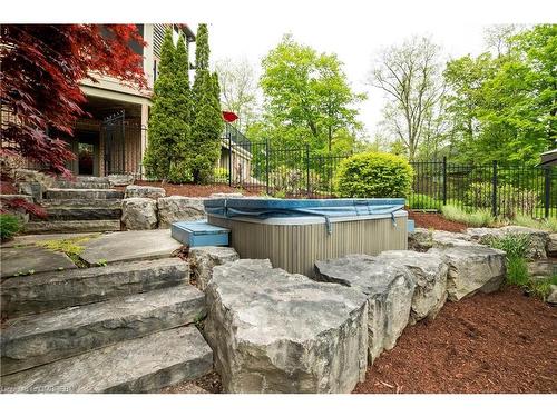 10125 Pineview Trail, Milton, ON - Outdoor With Above Ground Pool With Backyard