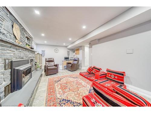 771 Dack Boulevard, Mississauga, ON - Indoor With Fireplace