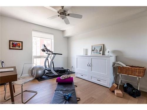 704-50 Old Mill Road, Oakville, ON - Indoor Photo Showing Gym Room