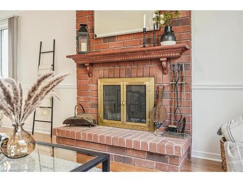 117 Warner Drive, Oakville, ON - Indoor With Fireplace