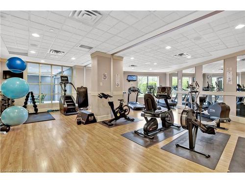 303-710 Humberwood Boulevard, Toronto, ON - Indoor Photo Showing Gym Room