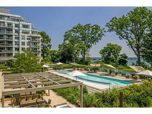 C721-3500 Lakeshore Road W, Oakville, ON - Outdoor With In Ground Pool