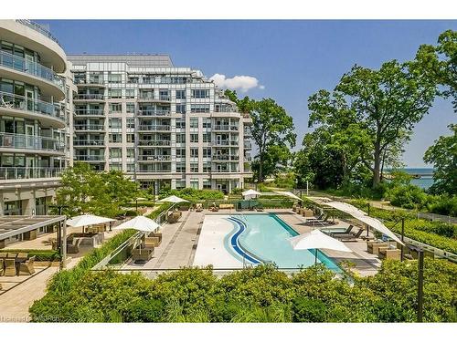 C721-3500 Lakeshore Road W, Oakville, ON - Outdoor With In Ground Pool