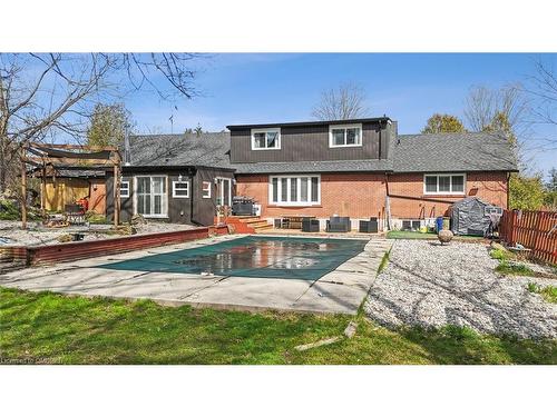 1569 6 Highway, Hamilton, ON - Outdoor With In Ground Pool