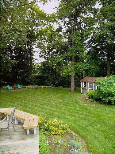 387 River Side Drive, Oakville, ON - Outdoor With Backyard