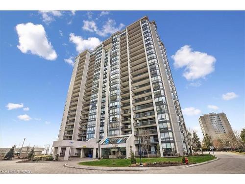 1704-2180 Marine Drive, Oakville, ON - Outdoor With Balcony With Facade