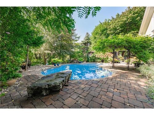 22 Arkendo Drive, Oakville, ON - Outdoor With In Ground Pool With Deck Patio Veranda