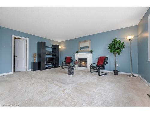 65 Springfield Boulevard, Ancaster, ON - Indoor With Fireplace