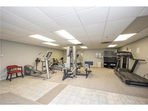301-1237 North Shore Boulevard E, Burlington, ON - Indoor Photo Showing Gym Room