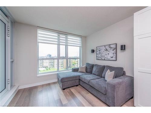 802-80 Esther Lorrie Drive, Toronto, ON - Indoor Photo Showing Living Room