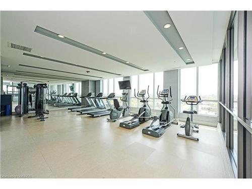 802-80 Esther Lorrie Drive, Toronto, ON - Indoor Photo Showing Gym Room