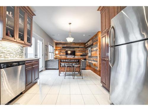 5 Rembe Avenue, Hamilton, ON - Indoor Photo Showing Kitchen With Stainless Steel Kitchen