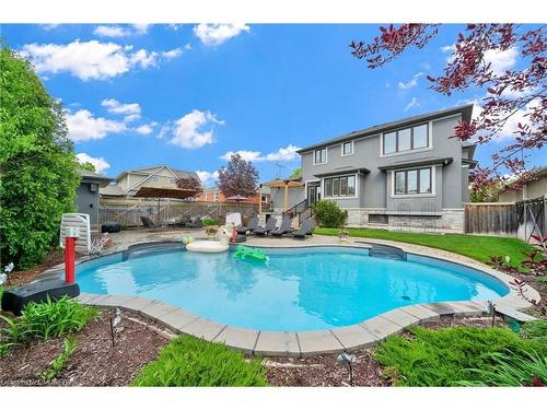 1330 Tansley Drive, Oakville, ON - Outdoor With In Ground Pool With Backyard